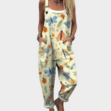 Macacão Estampado Confortável feminino