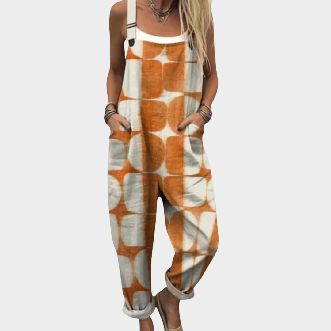 Macacão Estampado Confortável feminino