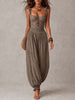 Teresa | Macacão boho com renda