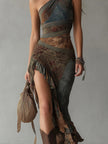 Iara | Vestido maxi de um ombro