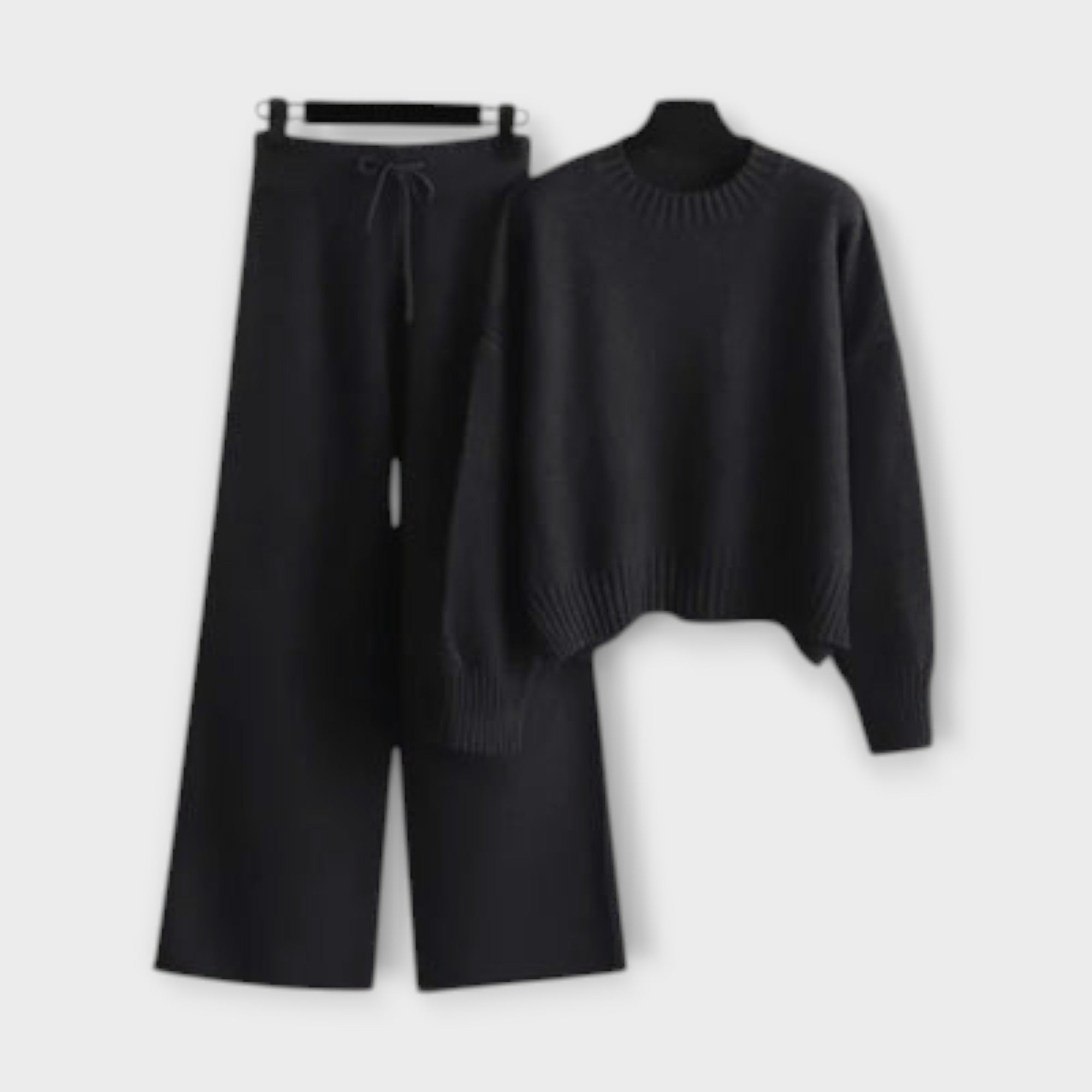 Conjunto casual bordado feminino