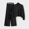 Conjunto casual bordado feminino
