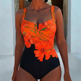 Mirela – Fato de Banho Modelador Floral