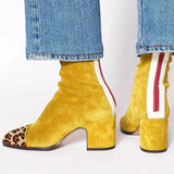Renata – Botins elegantes de salto largo