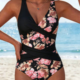 Fato de Banho Elara Floral com Efeito Modelador