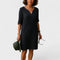 Vestido Elegância sem esforço feminino