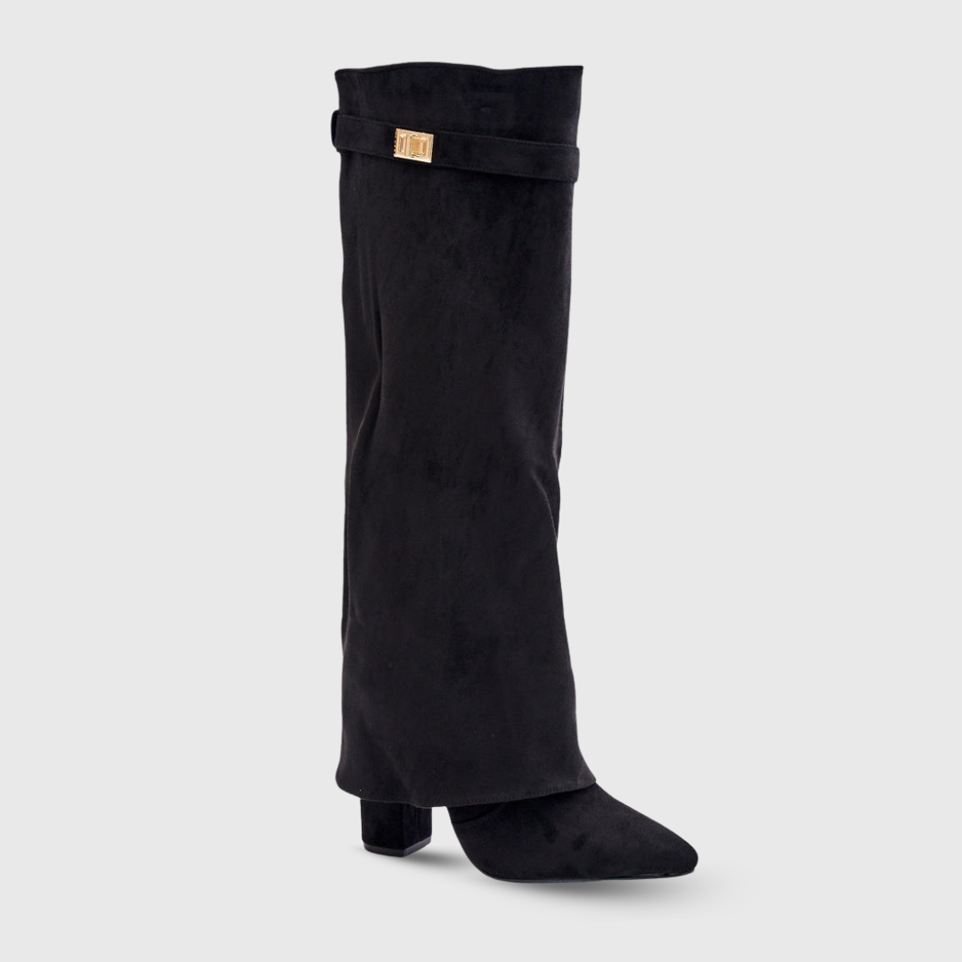 Botas Altas com Design Elegante feminino