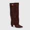 Botas Altas com Design Elegante feminino