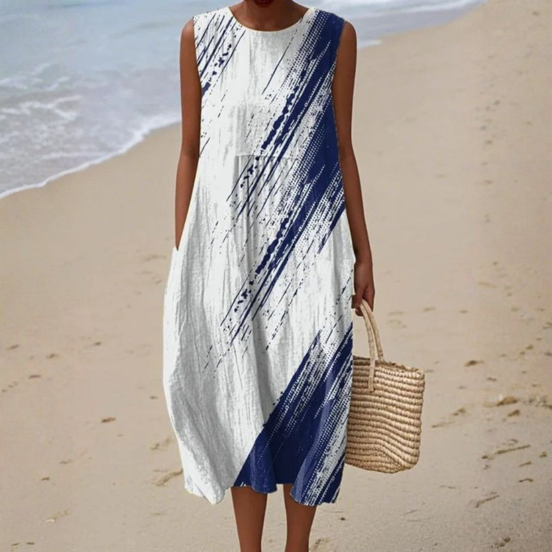 Vestido de algodão feminino