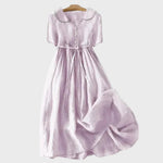 Vestido Clássico com Botões feminino