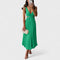 Vestido midi feminino