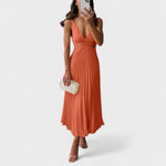 Vestido midi feminino