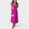 Vestido midi feminino