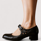 Clara - Scarpin Elegante em Couro Sintético feminino