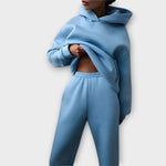 Conjunto de fato de treino feminino