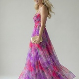 Vestido maxi Isel envelope suave