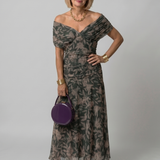 Susy - Vestido midi fluido