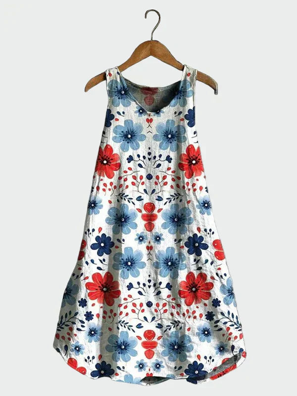 Vestido com Estampa Floral feminino