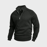 António - Pullover com fecho de meia altura masculino