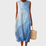 Vestido de algodão feminino