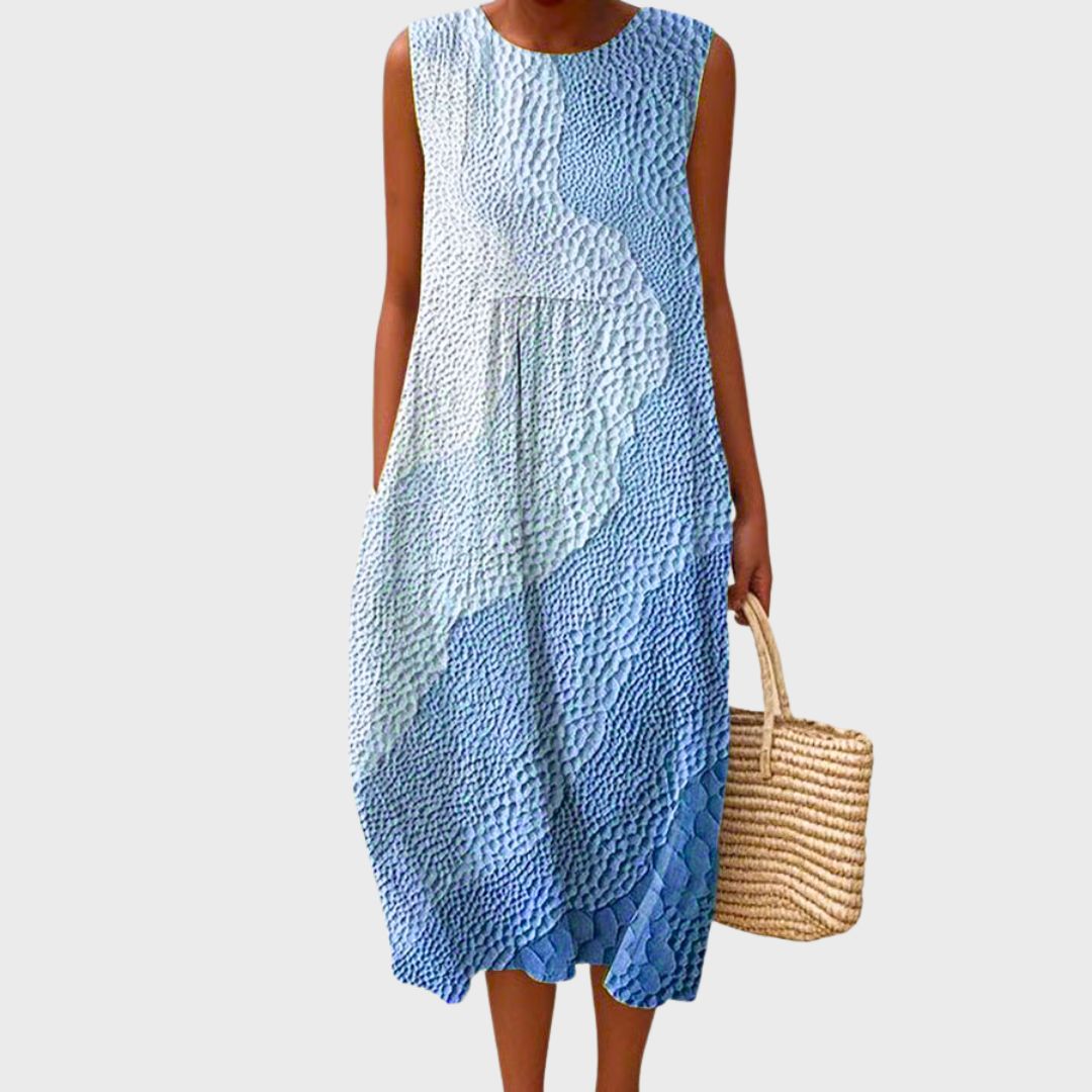 Vestido de algodão feminino