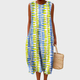 Vestido de algodão feminino
