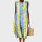 Vestido de algodão feminino