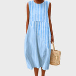 Vestido de algodão feminino