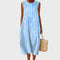 Vestido de algodão feminino