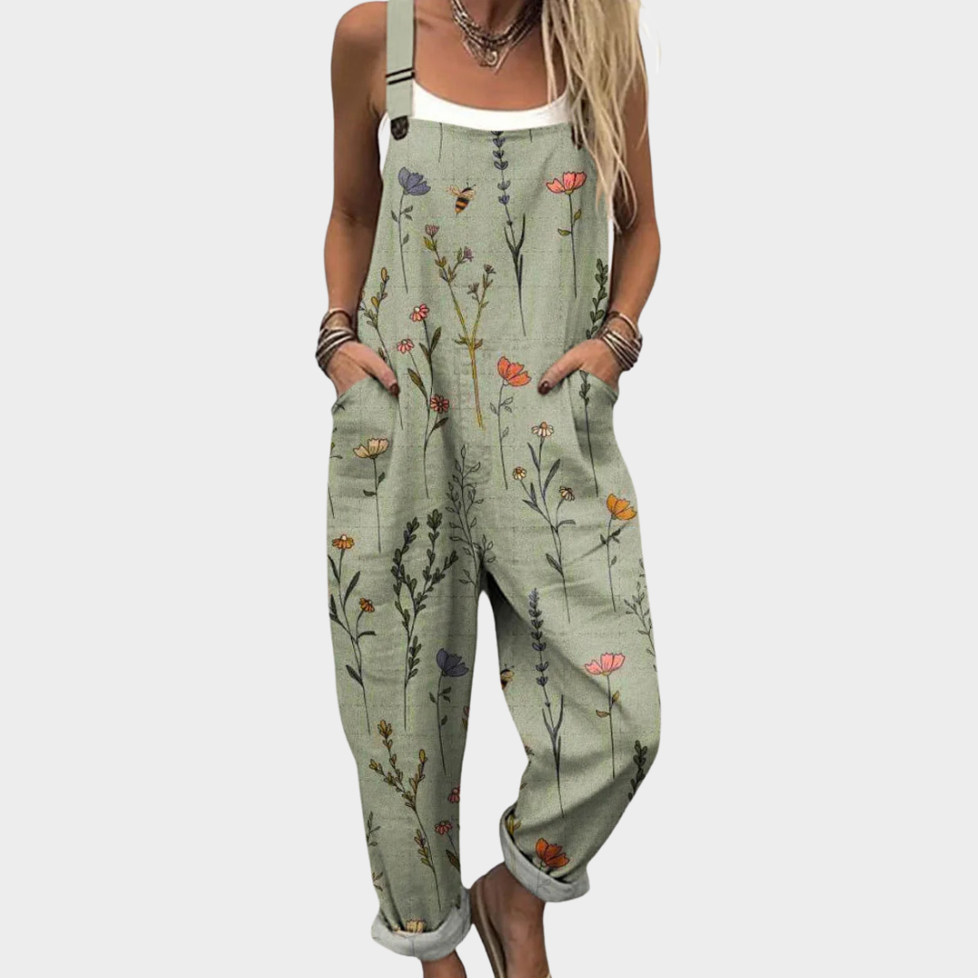 Macacão Estampado Confortável feminino
