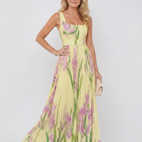 Luísa | Vestido Maxi Floral de Alças