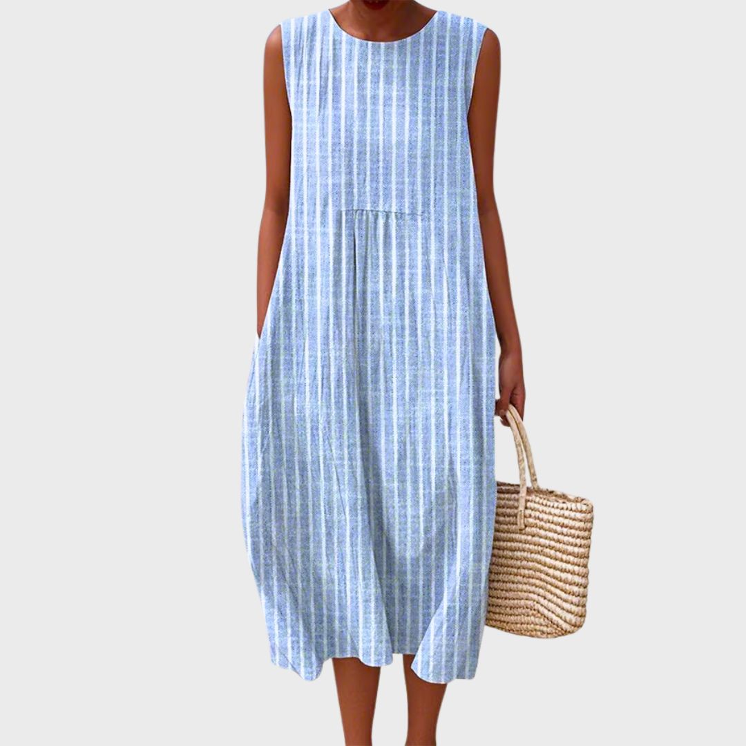 Vestido de algodão feminino