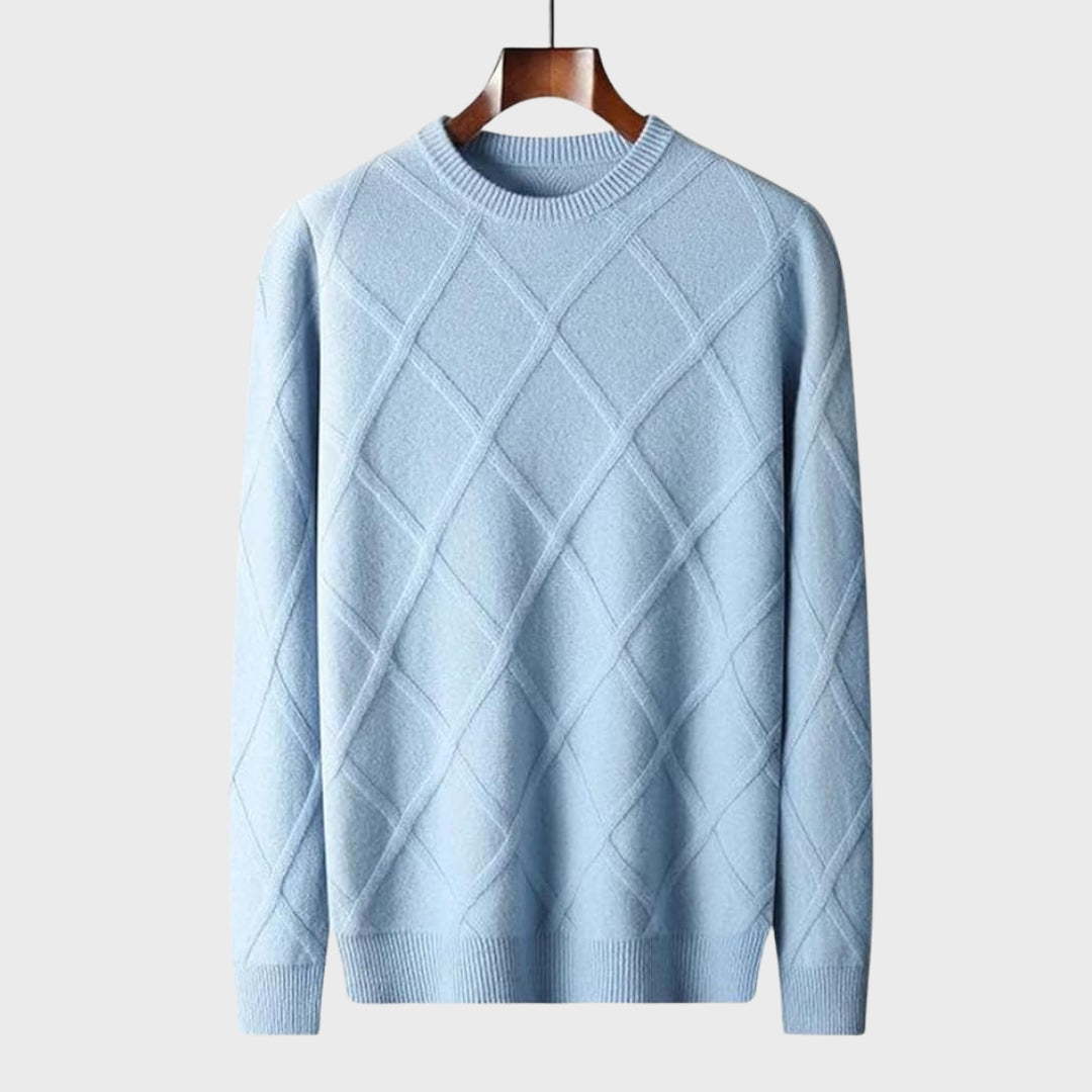 Francisco - Pullover de caxemira masculino