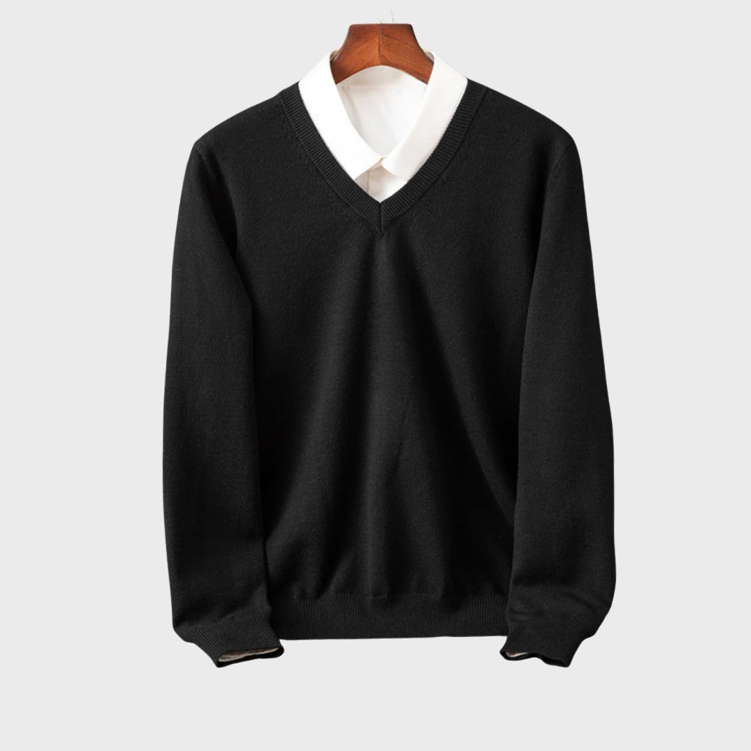 Belmiro - Pullover em V para Homens masculino