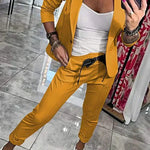 Conjunto elegante feminino