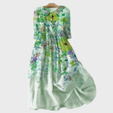 Vestido de Jardim em Aquarela feminino