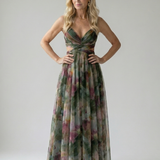 Vestido maxi Isel envelope suave