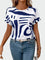 Blusa elegante de verão feminino