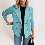 Casaco Elegante com Malha feminino