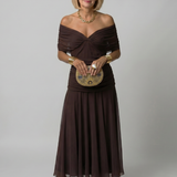 Susy - Vestido midi fluido