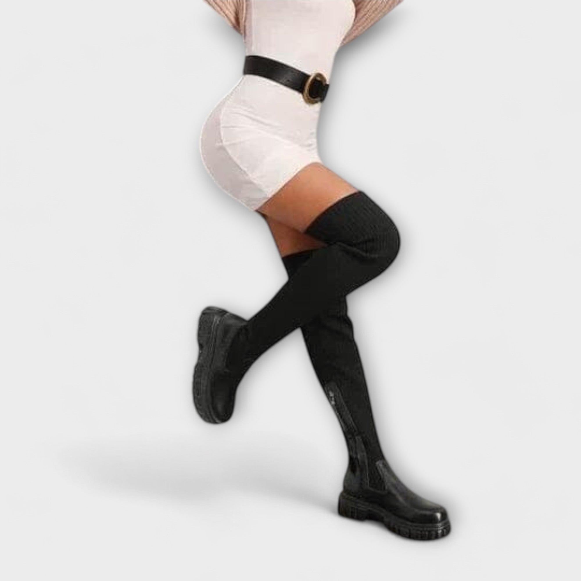 Botas acima do joelho feminino