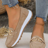 Sapatos Rasos com Fivela feminino