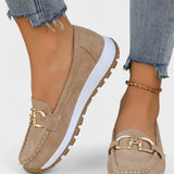Sapatos Rasos com Fivela feminino