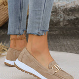 Sapatos Rasos com Fivela feminino