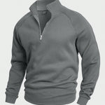 António - Pullover com fecho de meia altura masculino