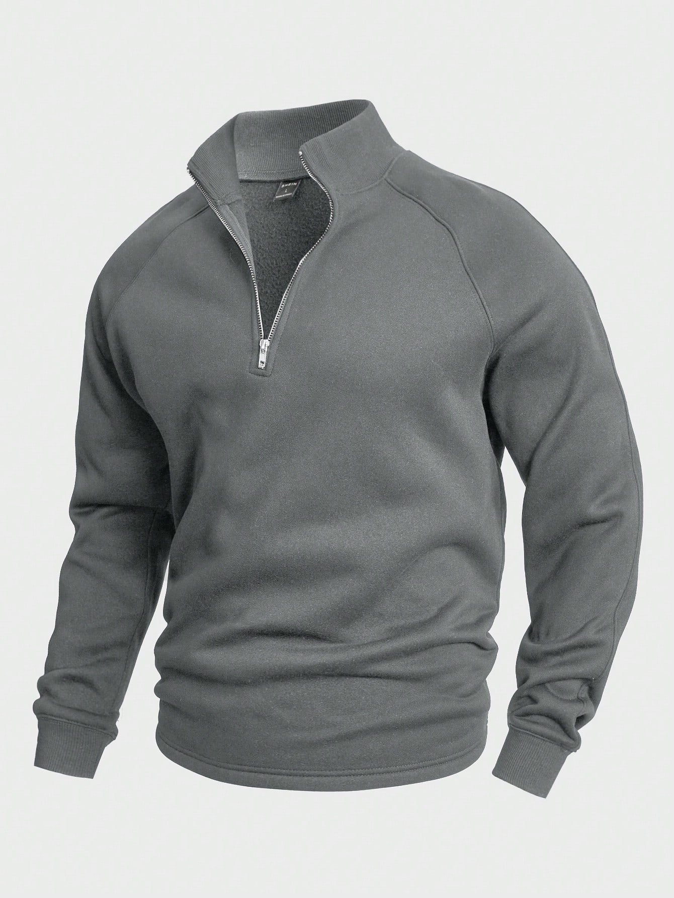 António - Pullover com fecho de meia altura masculino