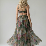 Vestido maxi Isel envelope suave