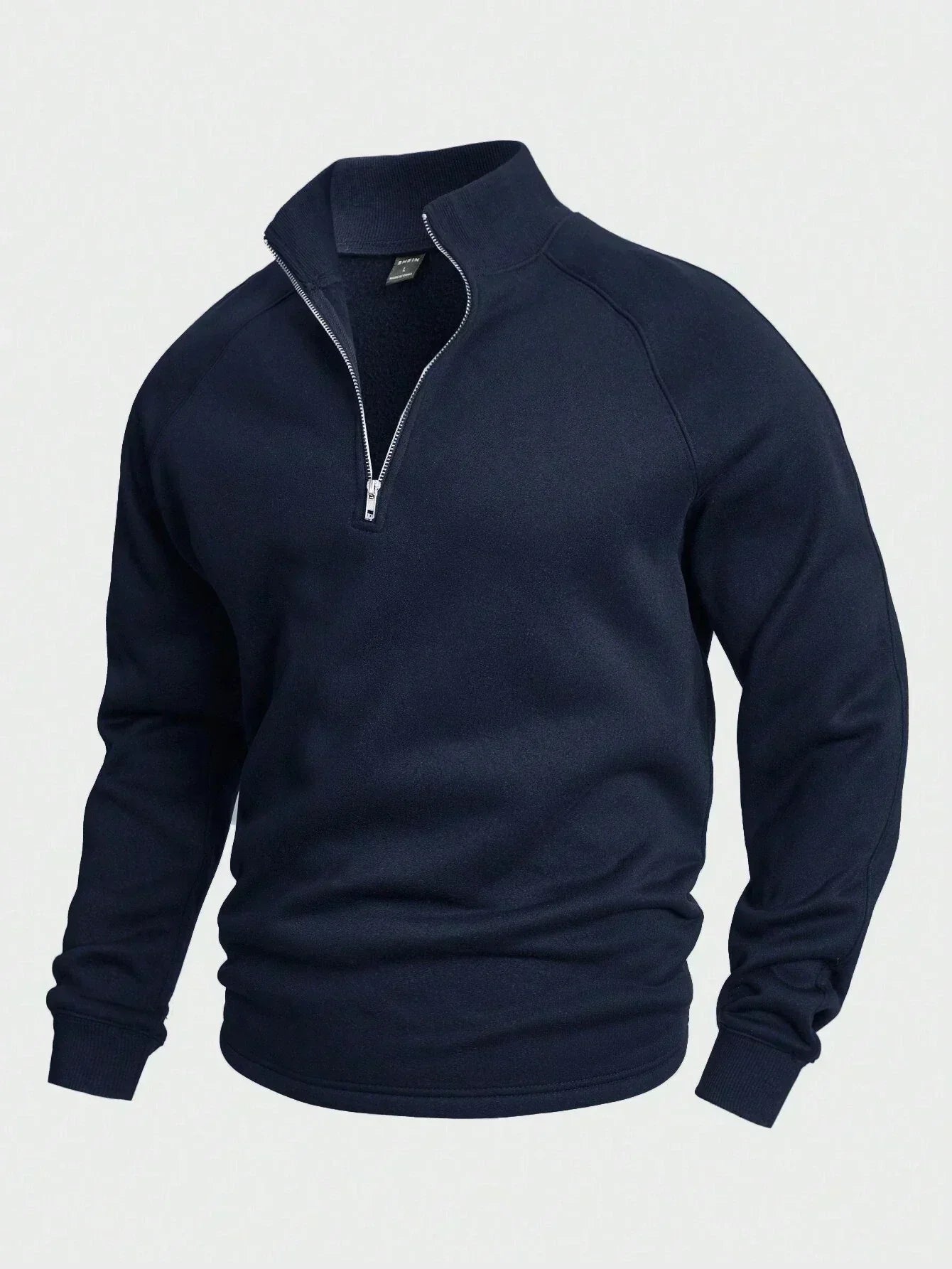 António - Pullover com fecho de meia altura masculino