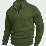 António - Pullover com fecho de meia altura masculino