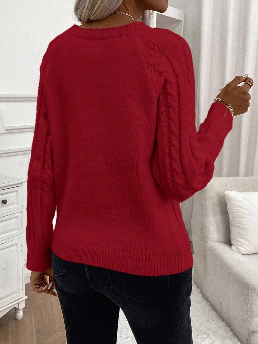 Francisca - Camisola de Malha com Botões feminino